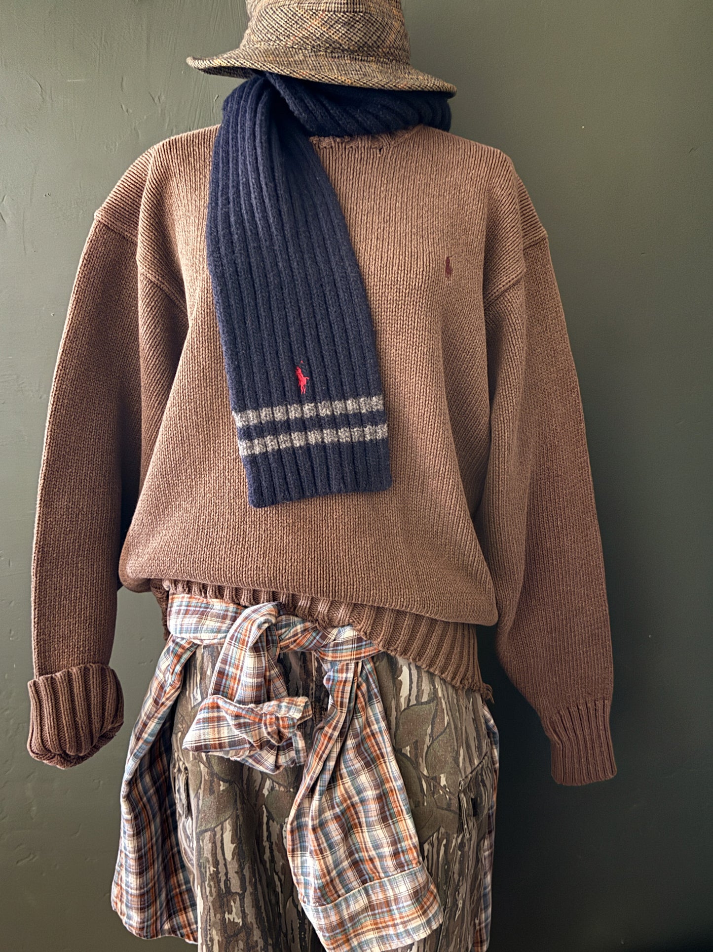 Ralph Lauren Polo Scarf | Red Horse