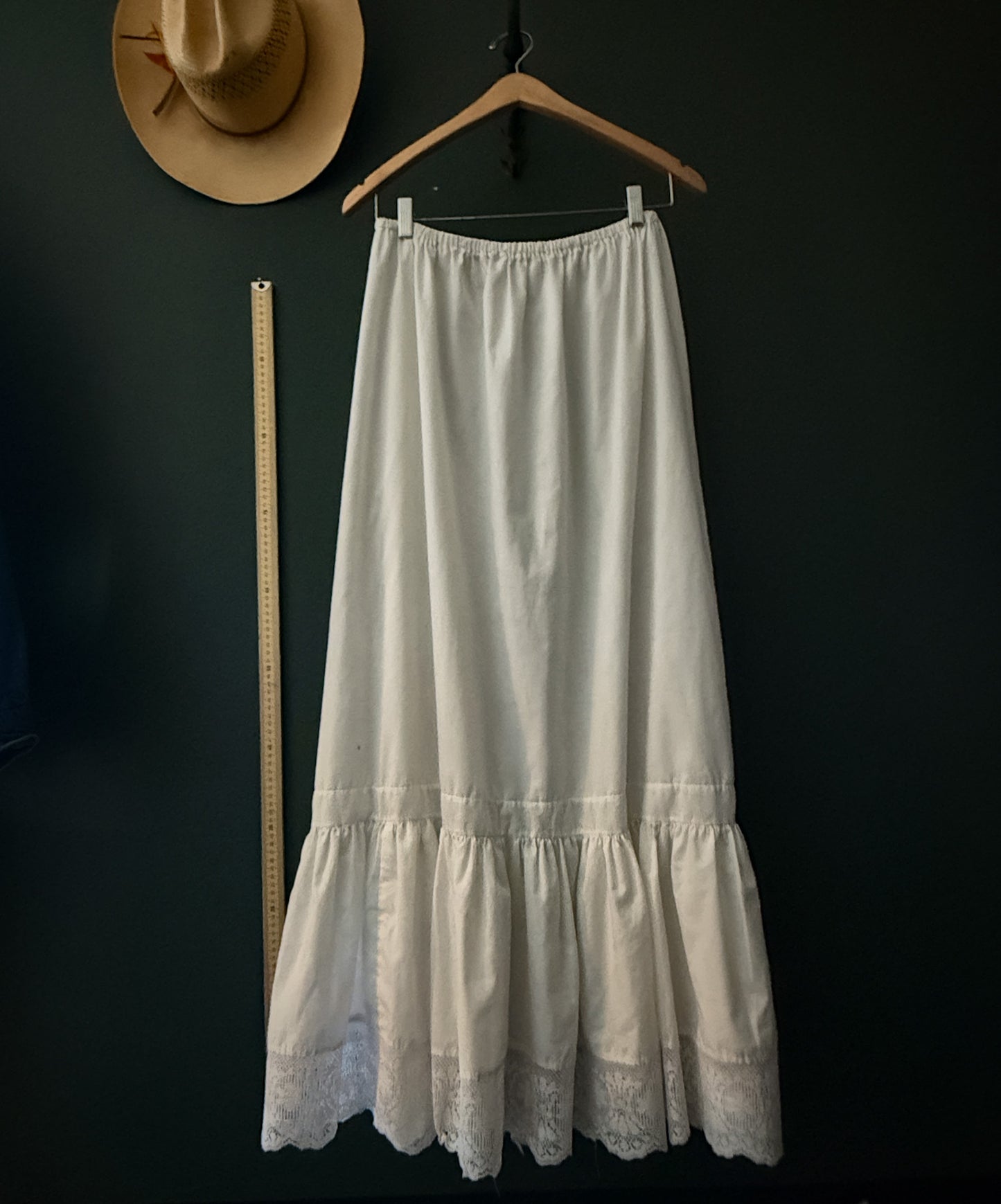 Cotton Maxi Skirt | Vintage
