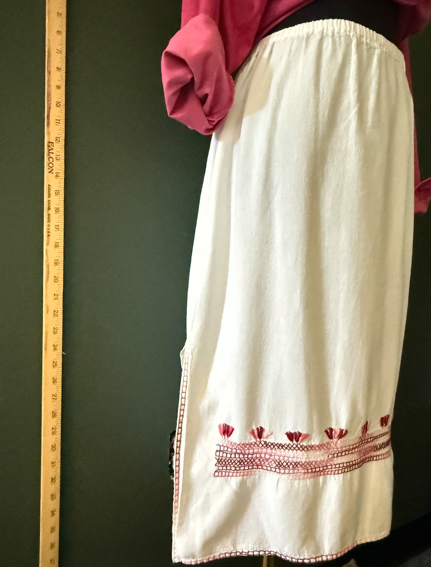 Bohemian Embroidered Skirt | Vintage