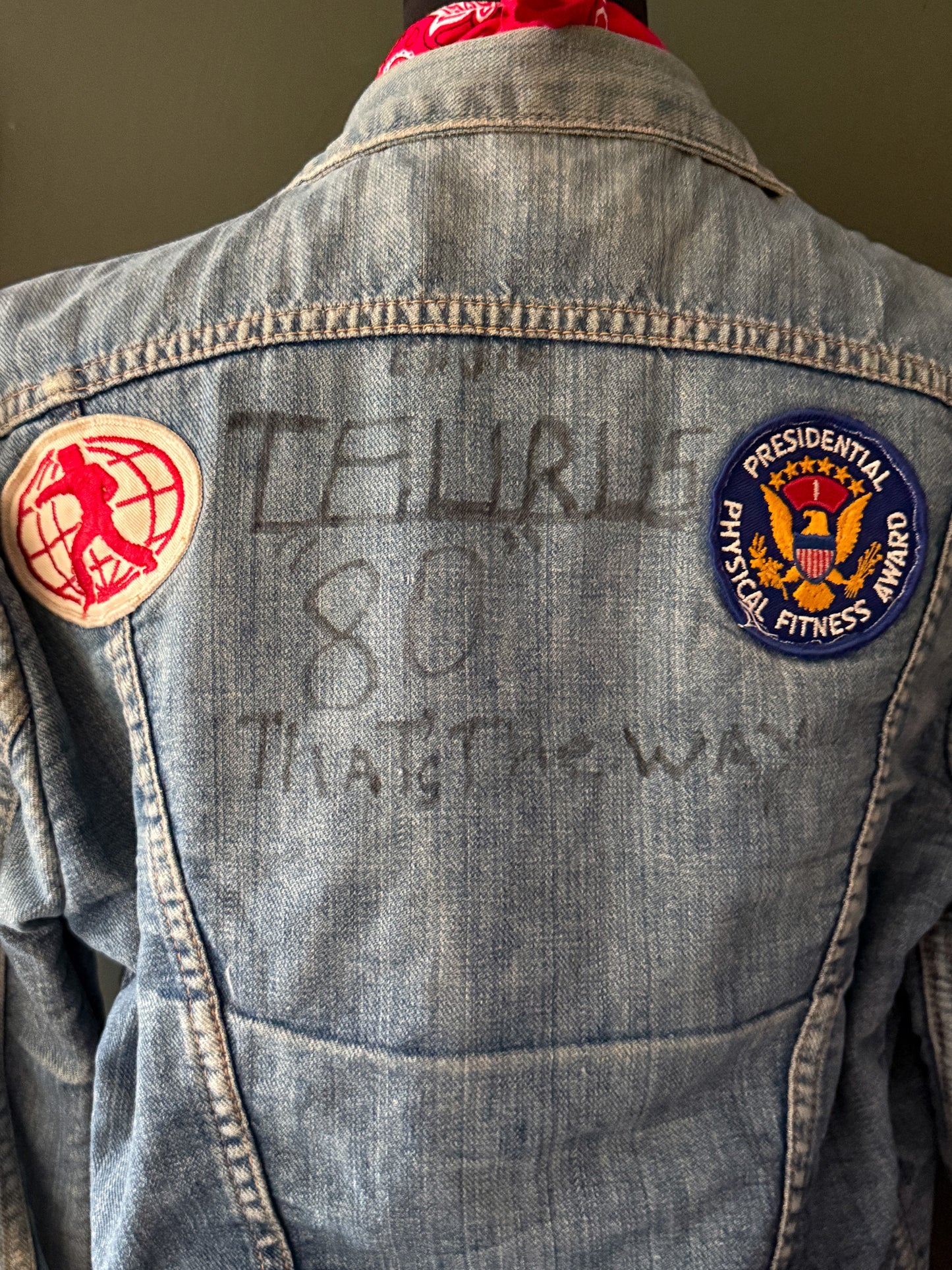 Patched 1950s–60s Wrangler Blanket Lined Jacket | Selvedge Denim