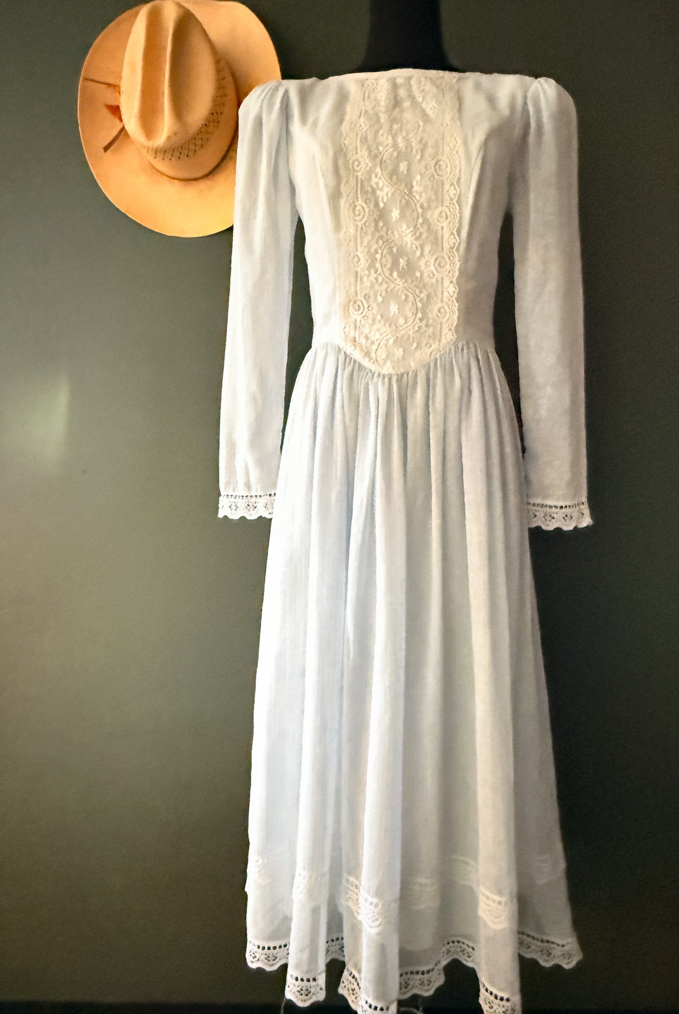 Gunne Sax Prairie Dress | Vintage 1970s | Jessica McClintock