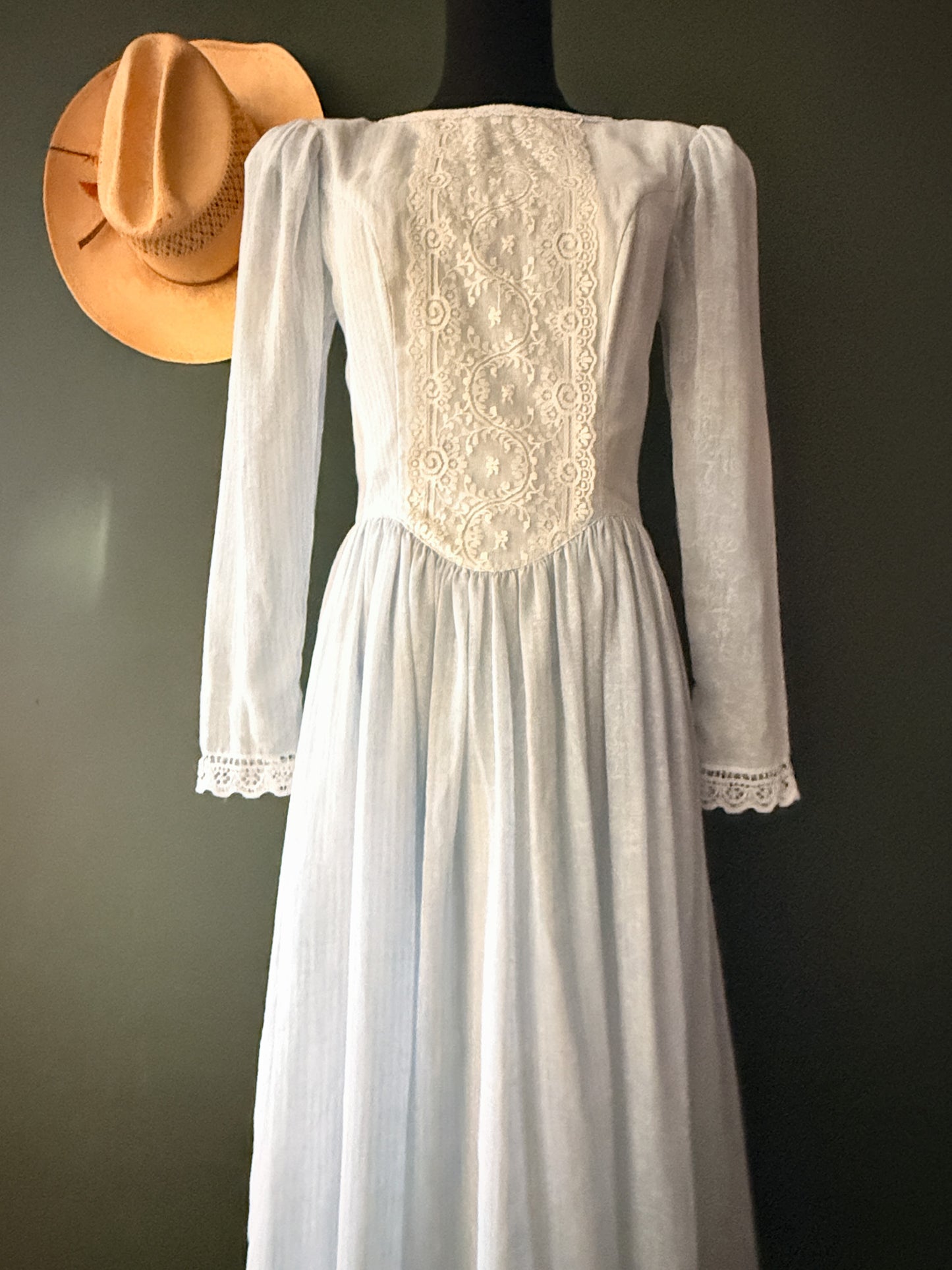 Gunne Sax Prairie Dress | Vintage 1970s | Jessica McClintock