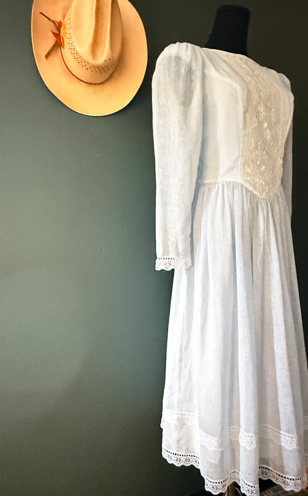 Gunne Sax Prairie Dress | Vintage 1970s | Jessica McClintock