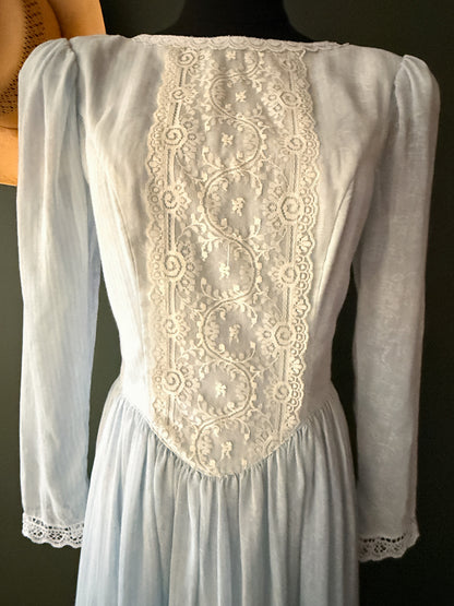 Gunne Sax Prairie Dress | Vintage 1970s | Jessica McClintock