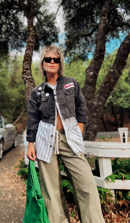 Cropped Workwear Jacket YANKEES – Vintage