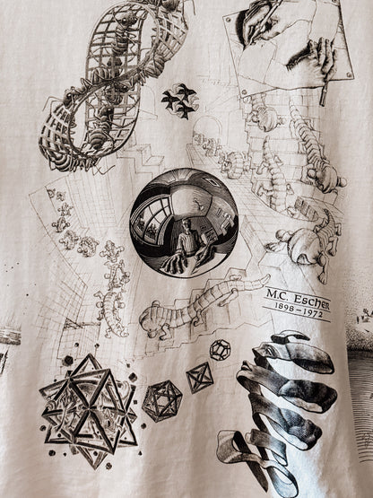 Vintage 1991 M.C. Escher Art Tee