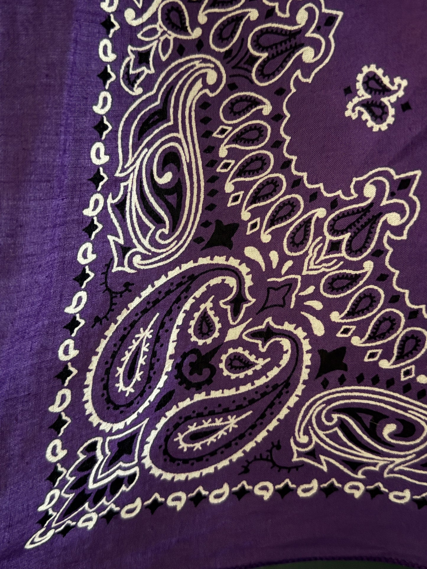 Vintage Hav-A-Hank Purple Bandana  - 002